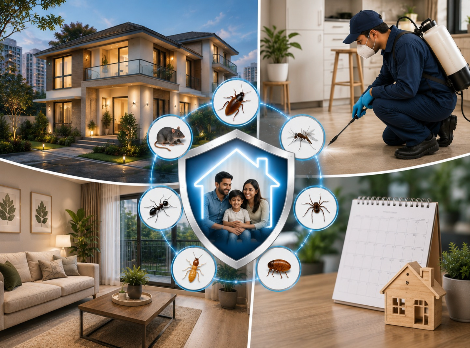 Annual pest control AMC for Bangalore homes