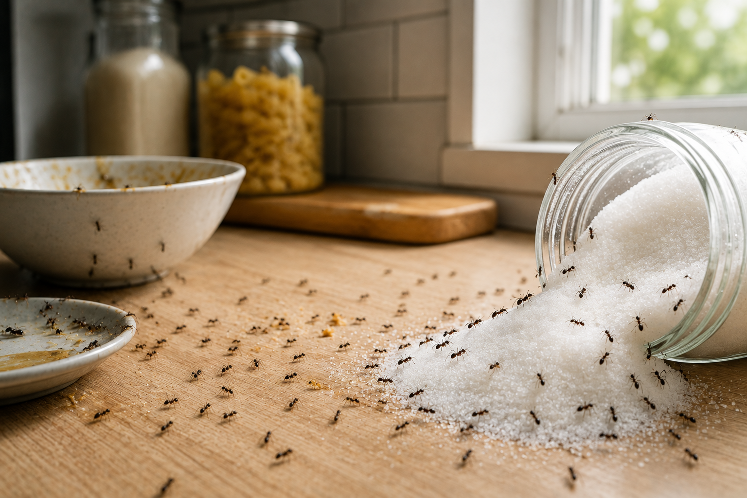 Why sugar ants invade your kitchen and how to stop them