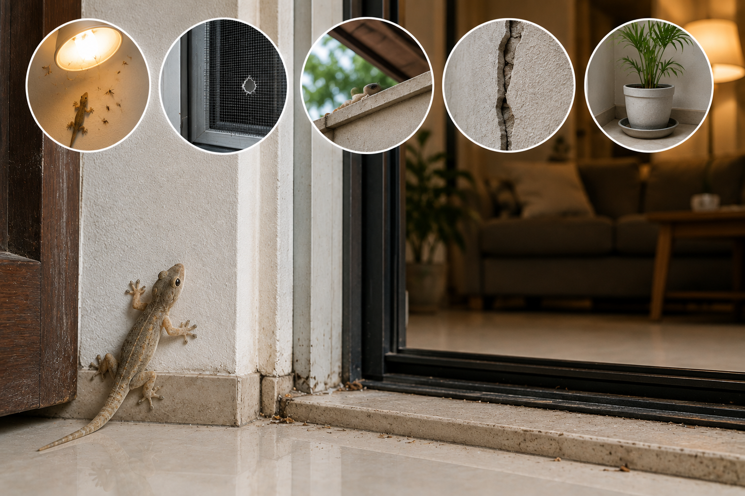 Why lizards enter your home and how to keep them away