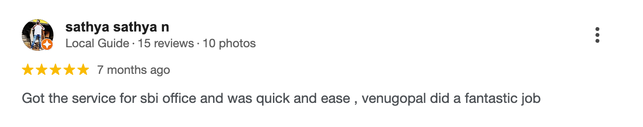 Google Review 1